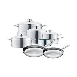 WMF 完美福 Diadem 高端不銹鋼鍋具11件套 奢華廚具的性價(jià)比之選